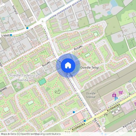 mazowieckie, grodziski, Grodzisk, Mazowiecki, Grodzisk, Mazowiecki, Rusałki