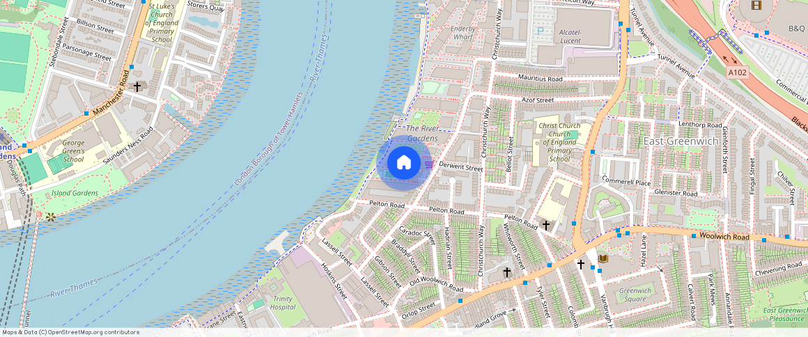 River Gardens Walk, London, SE10