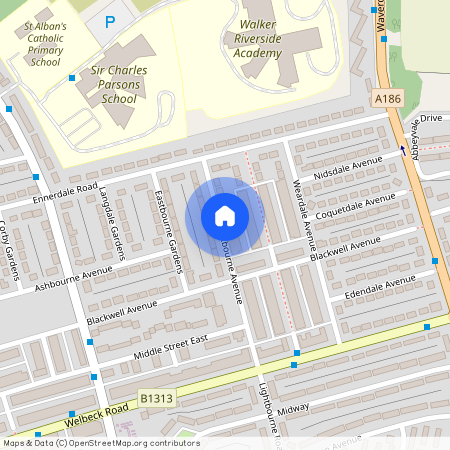 Eastbourne Avenue, Newcastle Upon Tyne, NE6