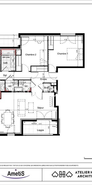 Appartement T5 Évry-Courcouronnes à louer - Photo 2