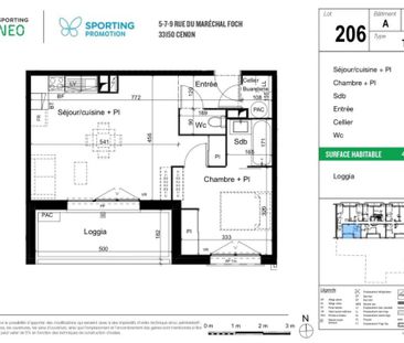 Appartement 2 pièces – 45 m² - Photo 2