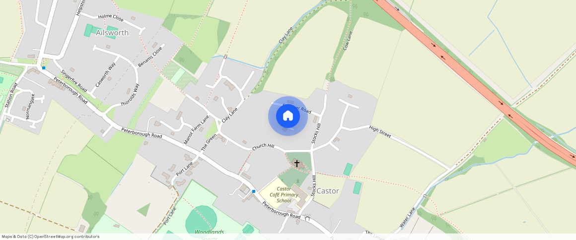 St. Kyneburgha Close, Castor, Peterborough