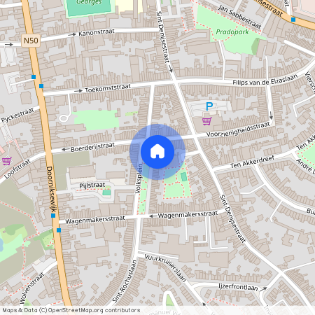 Volksplein 11, kamer VPH7, 8500, Kortrijk