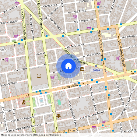 Corso Italia - Europa, Via Ramondetta, 33, Catania