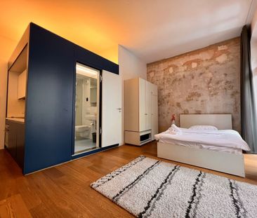 F-Hain: voll möbliertes LUXUS Apartment - 40 m² befristet für max. ... - Photo 1