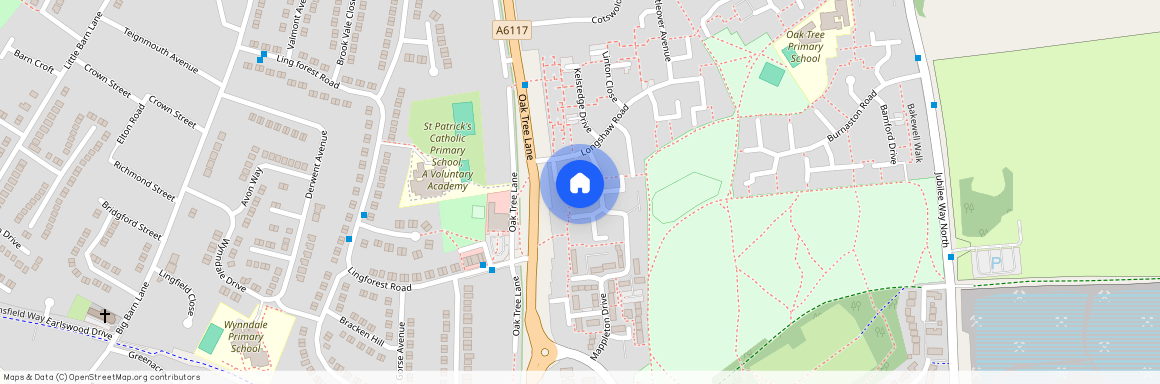 Mayfield Close, Mansfield, Nottinghamshire, NG18