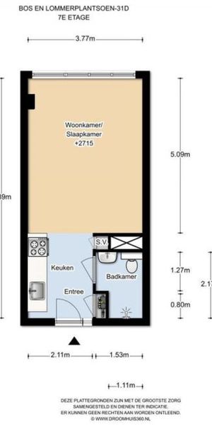 Bos en Lommerplantsoen 1055 Amsterdam - Foto 1