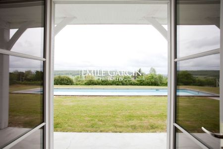 Normandie à louer, propriété contemporaine avec piscine - - Photo 2