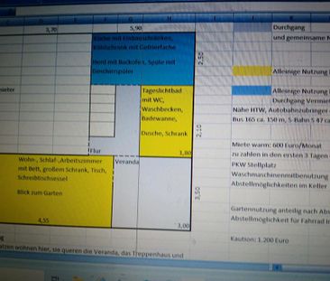 Ideal für Studenten: Einliegerwohnung in Doppelhaushälfte - Foto 1