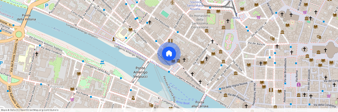 Borgo Ognissanti 21, 50123, Santa Maria Novella, Porta al Prato, Firenze