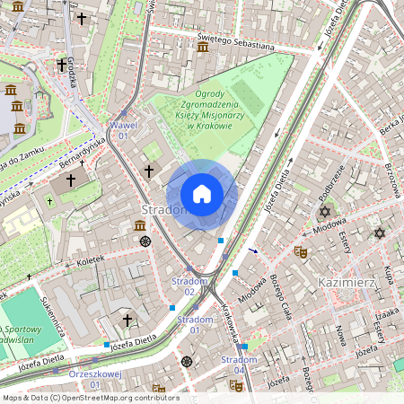 ul. Stradomska, Stradom, Stare Miasto, Kraków, małopolskie