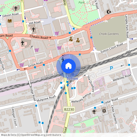 Station Approach, Cheam, Sutton, SM2