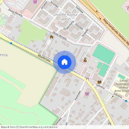 ul. Modlińska, Jabłonna, Jabłonna, legionowski, mazowieckie