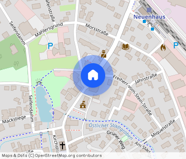 3-Zimmer-Obergeschosswohnung mit großer Dachterrasse und Garage in ... - Foto 1