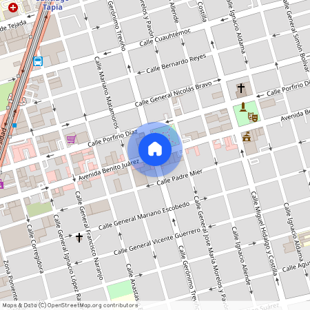 Calle Gerónimo Treviño, Centro, San Nicolás de los Garza, Nuevo León, 66400, México
