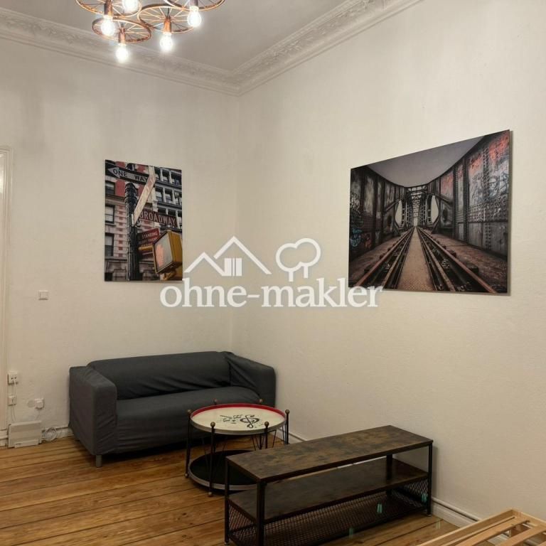 Zimmer möbl. warm Gas Strom incl Nähe Bergmann Kiez - Foto 1