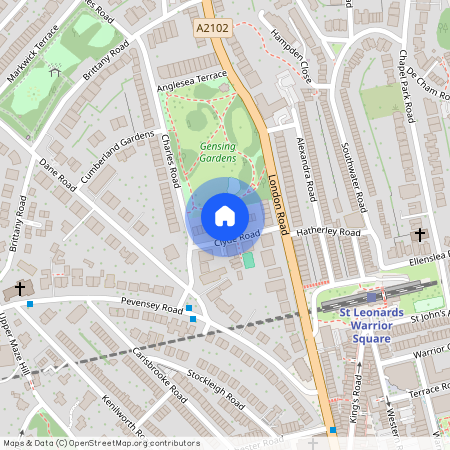 Clyde Road, St. Leonards, TN38