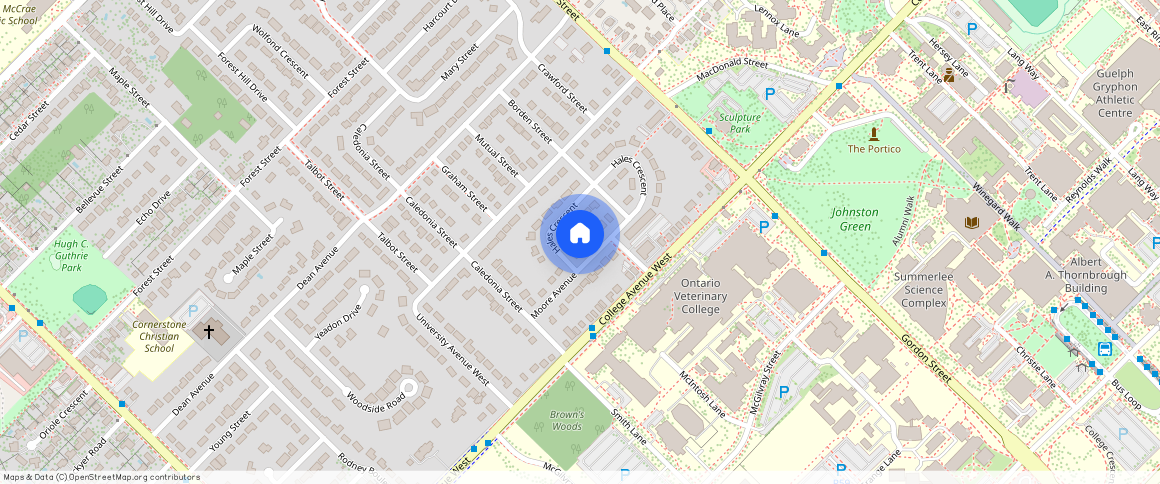 ** Moore Avenue, Guelph, ON, Canada