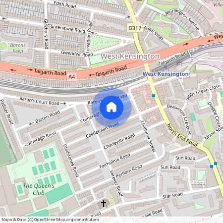 Comeragh Road, Barons Court, W14