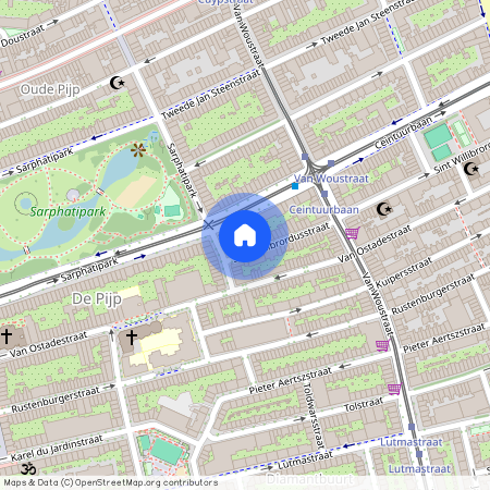 Tweede Sweelinckstraat 5-H, Van der Helstpleinbuurt, 1073EG, Amsterdam