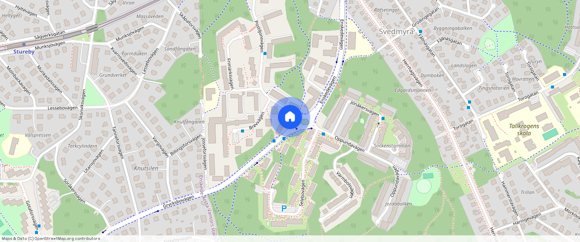 Grycksbovägen **, Svedmyra