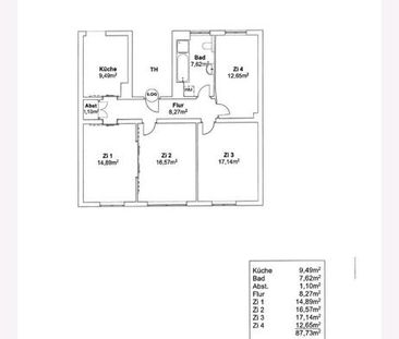 4 Zimmer-Wohnung in der Neustadt - Foto 1