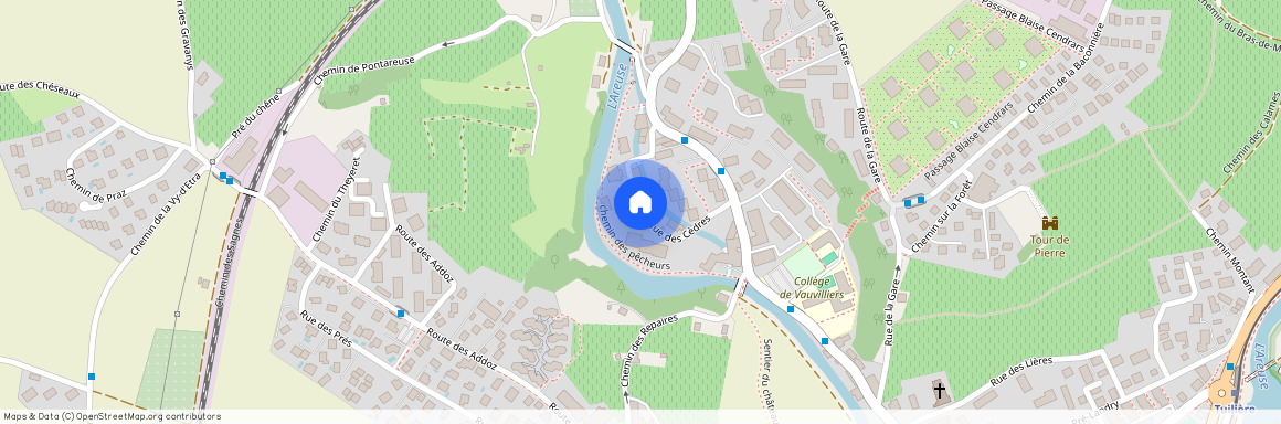 rue des Cèdres 14, Boudry