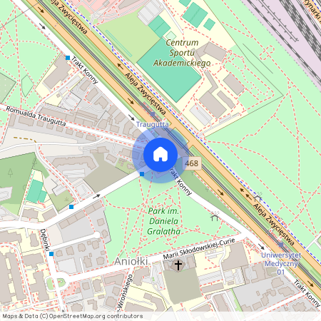 ul. Mariana Smoluchowskiego, Gdańsk Aniołki