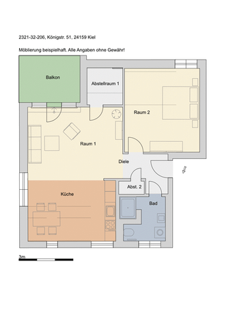 Erstbezug 2-Zimmer-Wohnung in Kiel Holtenau - Photo 5