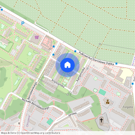 ul. Tucholska, Oksywie, Gdynia, pomorskie