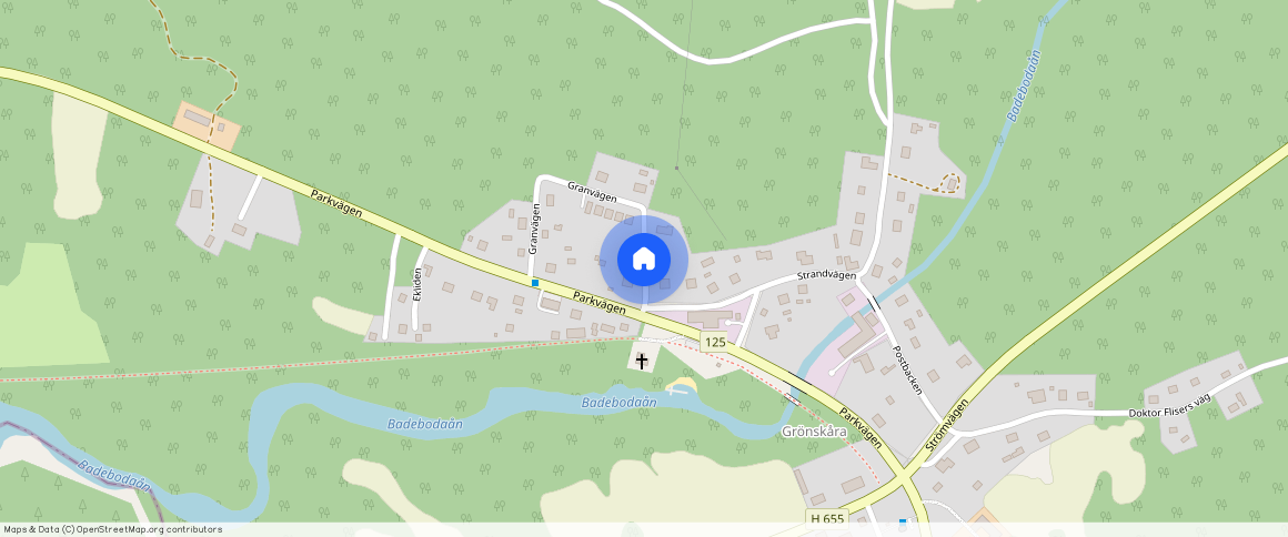 Solvägen, Grönskåra