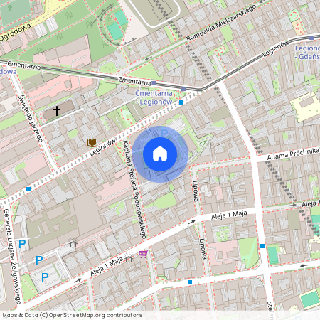 ul. kpt. Stefana Pogonowskiego, Stare Polesie, Polesie, Łódź, łódzkie