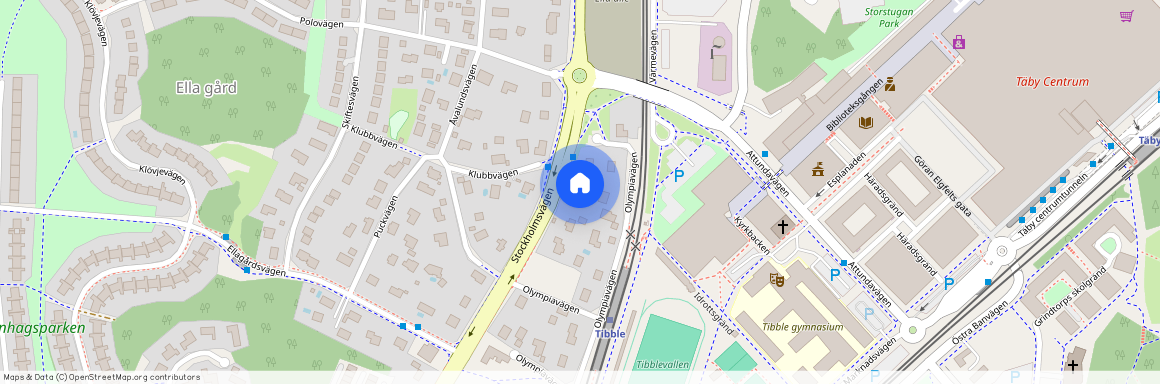 Ella gård, Täby, Stockholm, Stockholmsvägen 146