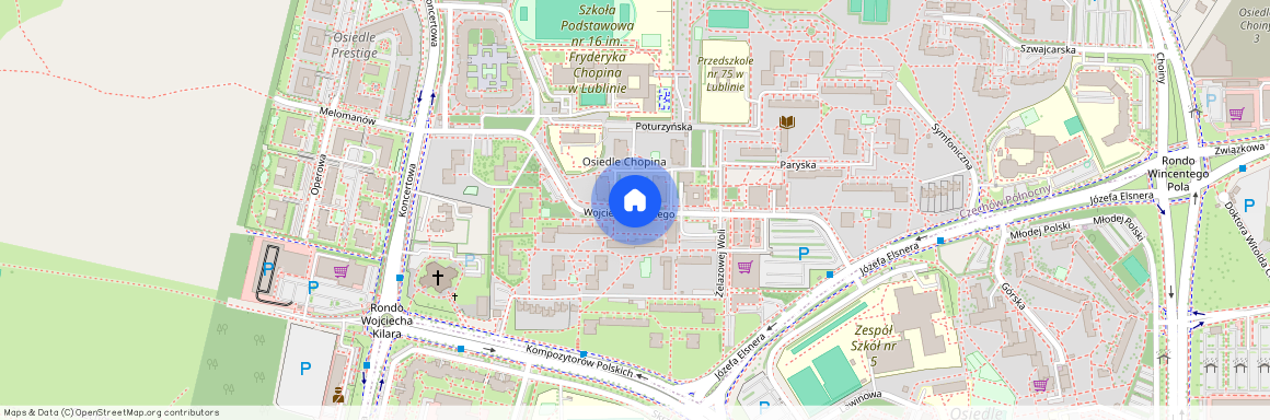 ul. Wojciecha Żywnego, Czechów Północny, Lublin, lubelskie