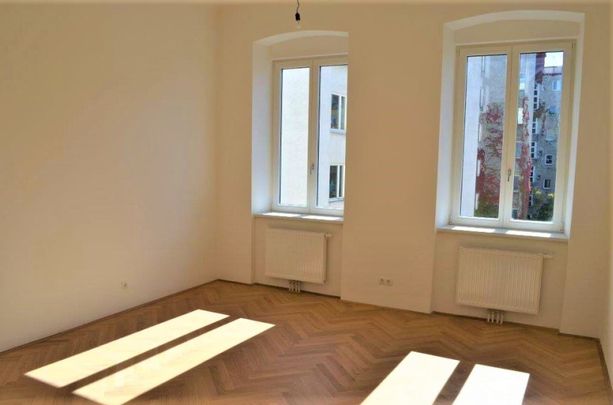 LAZARETTGASSE – NADLERGASSE, AKH-Nähe, sonnige 68 m2 Altbau, 2 Zimmer, Wohnküche, Wannenbad, Parketten, SAT/TV, 2. Liftstock - Photo 1