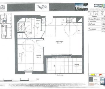 Location Appartement 2 pièces 39m² ANGERS 49000 - Photo 2