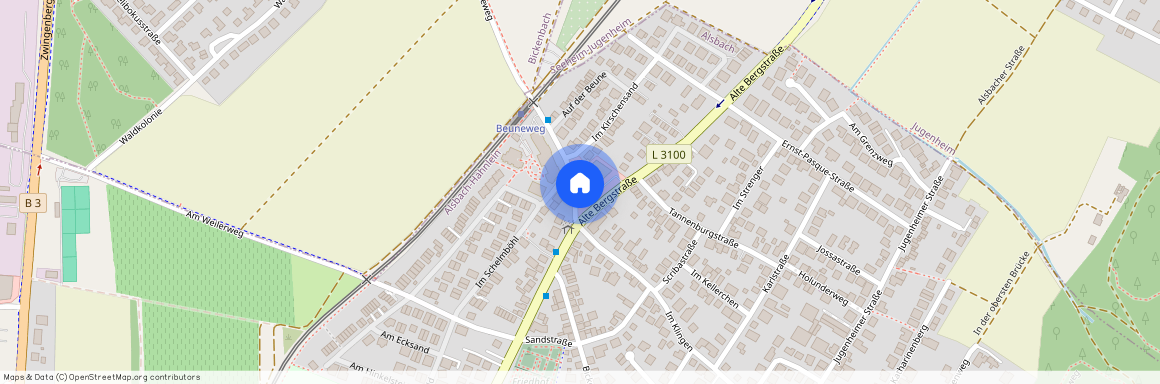 Beuneweg 1, 64665 Hessen - Alsbach-Hähnlein