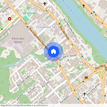 Rua Engenheiro Paul Werner, 638, Blumenau, Blumenau - SC, 89030-101, Brazil