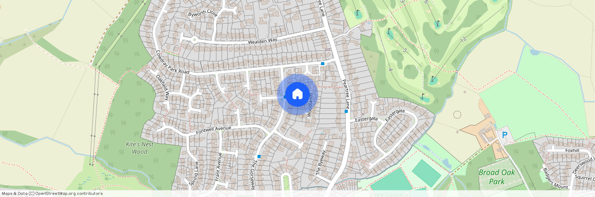 Woodlands, Bexhill-on-Sea, TN39