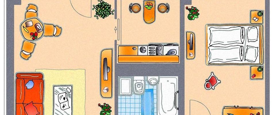 Jetzt kann`s losgehen - Vollmöblierte 2-Raum-Wohnung mit Balkon - Photo 1