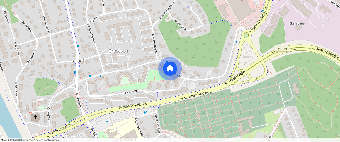 Grusåsen, Södertälje, Stockholm, Östergatan 36 A