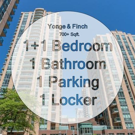 Rent - Yonge & Finch - Condo - All Inclusive - Parking - Locker - Photo 1