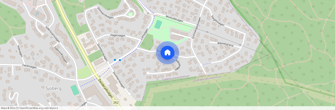 Vaktelvägen, Sollentuna