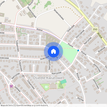 ul. Różana, Bolesławiec, bolesławiecki, dolnośląskie