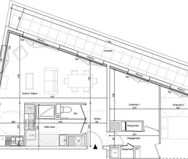 Louer appartement 3 pièces de 62 m² - Photo 2