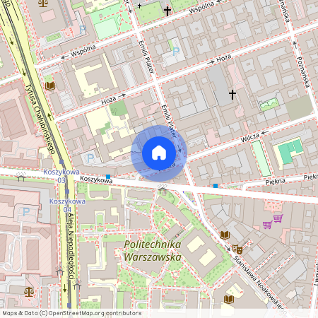 Wilcza, Śródmieście Południowe, Śródmieście, Warszawa, mazowieckie
