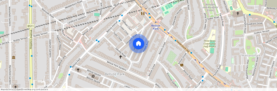 Glenmore Road, Belsize Park, NW3