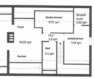 Schöne Dachgeschosswohnung mit Parkettboden, Erstbezug nach Sanieru... - Photo 1