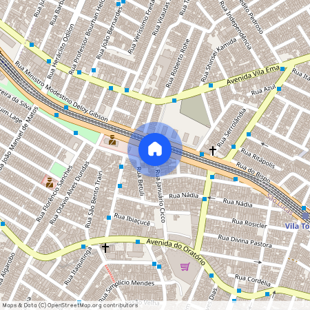 Rua Januário Cicco, 281 - Proximo a estação do Monotrilho Vila Tolstoi - Vila Nova Pauliceia, São Paulo, São Paulo, 03267120