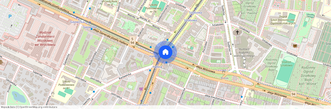 al. Wiśniowa, Powstańców Śląskich, Krzyki, Wrocław, dolnośląskie